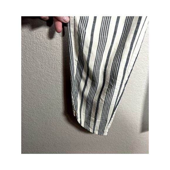 Marine Layer Striped Cropped Allison Pull On Pant Size Small - Picture 7 of 10